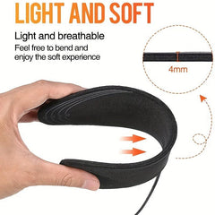 Heated Insoles USB Rechargeable Foot Warmers for Men Women Winter Skiing Fishing
