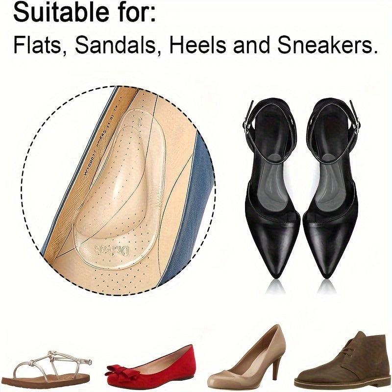 Plantar Fasciitis Arch Support Insoles with Gel Arch Pads - Men/Women