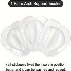 Plantar Fasciitis Arch Support Insoles with Gel Arch Pads - Men/Women