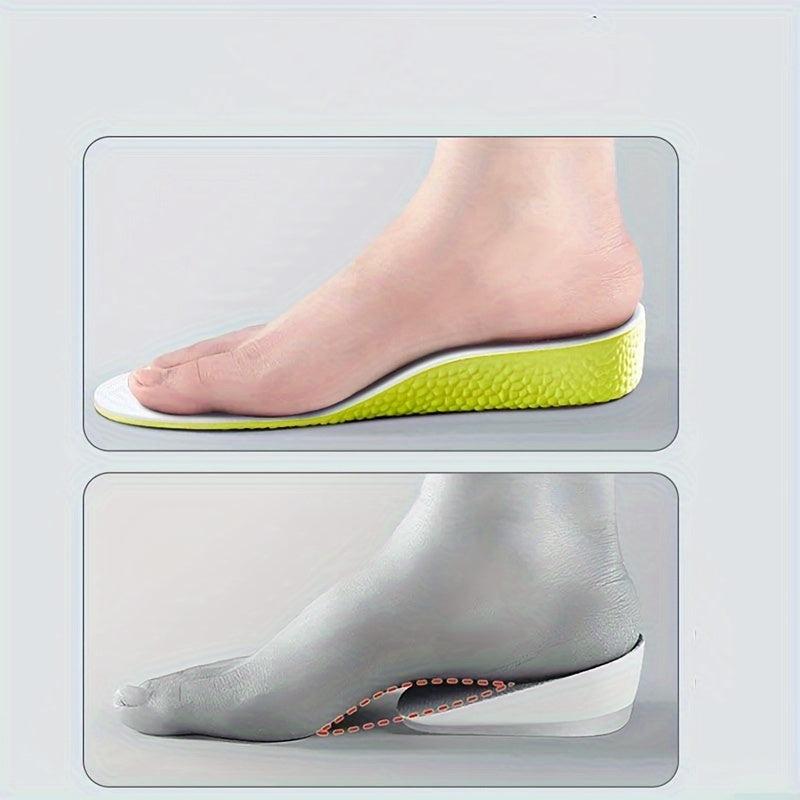 Height Increase Insoles - Popcorn Inside - Odor Resistant - Breathable - Soft