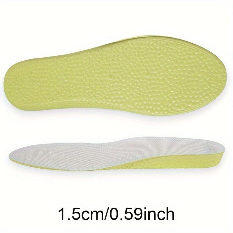 Height Increase Insoles - Popcorn Inside - Odor Resistant - Breathable - Soft