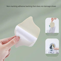 6pcs Sports Shoe Heel Stickers Anti-wear Self-adhesive Shrinkable Code Thickened
