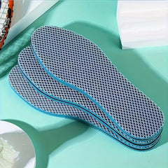 3 Pairs Sports Mesh Insoles - Soft, Comfortable, Breathable