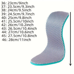 3 Pairs Sports Mesh Insoles - Soft, Comfortable, Breathable