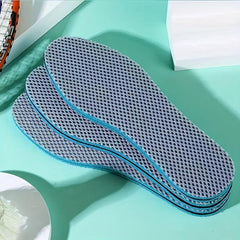 3 Pairs Sports Mesh Insoles - Soft, Comfortable, Breathable
