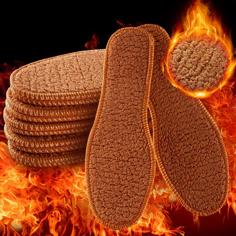 Thermal Insoles Warm Shoe Inserts for Women and Men