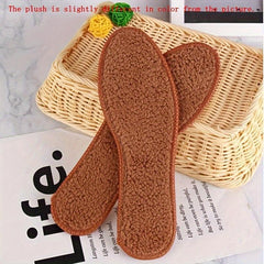 Thermal Insoles Warm Shoe Inserts for Women and Men