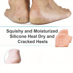 4pcs Silicone Heel Protectors for Healthy Feet
