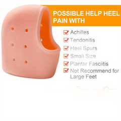 4pcs Silicone Heel Protectors for Healthy Feet