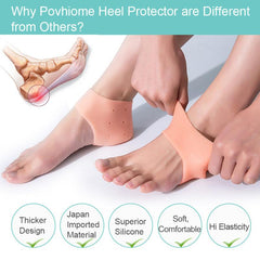 4pcs Silicone Heel Protectors for Healthy Feet