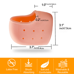 4pcs Silicone Heel Protectors for Healthy Feet