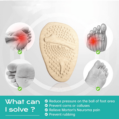 Silicone Forefoot Pad Metatarsal Pads For High Heels Non-slip Cushions