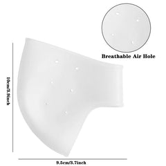 Silicone Heel Pads Gel Heel Protection Plantar Fasciitis Inserts Cups