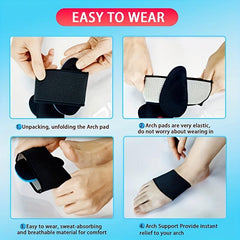 Plantar Support Cushion Arch Support Orthopaedic Support Flat Feet High Arches