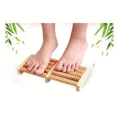 Wooden Foot Massager Roller for Plantar Fasciitis Heel Arch Pain Relief