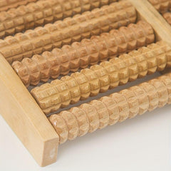 Wooden Foot Massager Roller for Plantar Fasciitis Heel Arch Pain Relief