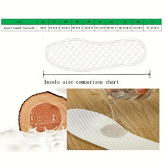 5 Pairs Disposable Insoles Thin Breathable Deodorant Sweat Absorption Shoe Pads