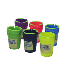 Portable Car Ashtray Luminous Large Capacity Ashtray for Home Hotel Office