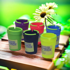 Portable Car Ashtray Luminous Large Capacity Ashtray for Home Hotel Office