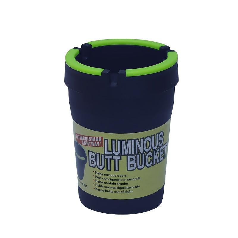 Portable Car Ashtray Luminous Large Capacity Ashtray for Home Hotel Office