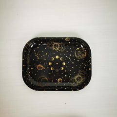 2pcs Creative Pattern Rolling Tray Wake Up Tray Chrismas Ha