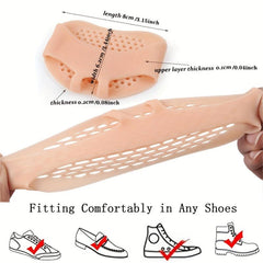 2pcs Silicone Metatarsal Pads Toe Separator Forefoot Socks Foot Care Tool