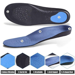 Orthotics Arch Support Shoe Insoles Soft Light Insert Pads Cushion Foot