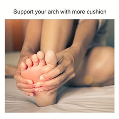 Plantar Fasciitis Insoles Arch Support for Men & Women - Heel Cushion Insert