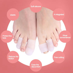 Gel Toe Protector Caps Toe Protectors Soft Gel Toe Sleeves For Corns Remover