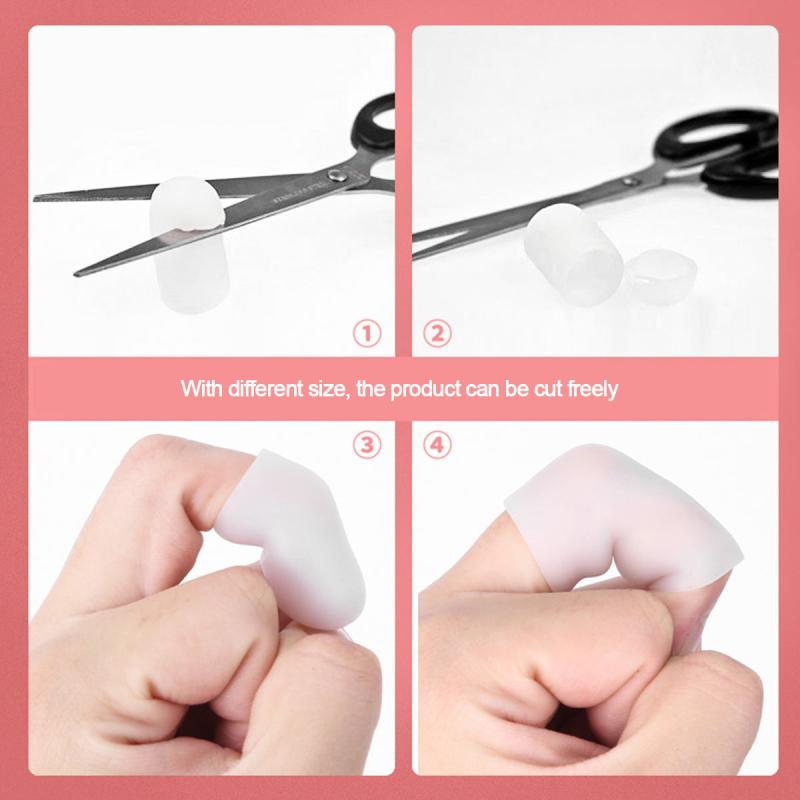 Gel Toe Protector Caps Toe Protectors Soft Gel Toe Sleeves For Corns Remover