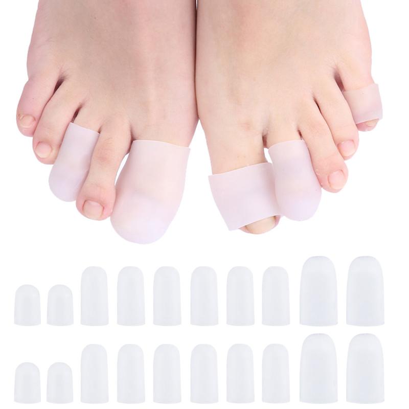 Gel Toe Protector Caps Toe Protectors Soft Gel Toe Sleeves For Corns Remover