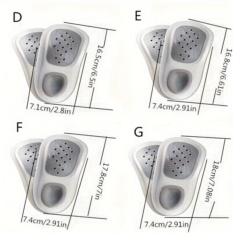 Foot Orthotics Plantar Fasciitis Arch Support Insoles Relieve Pain