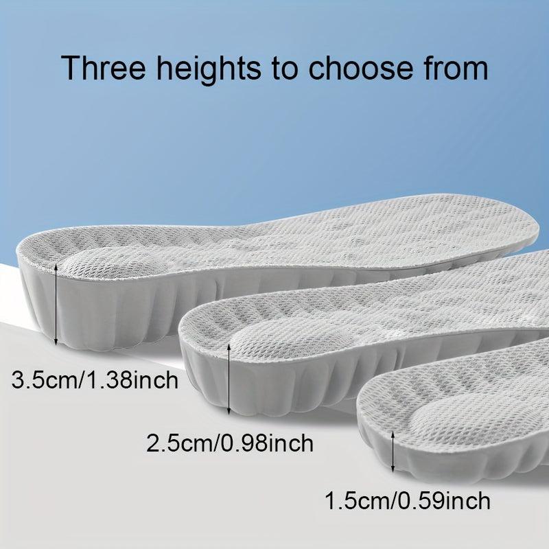 Cloud Heightening Insoles Soft Comfort Sports Anti-odor Inner Heightening