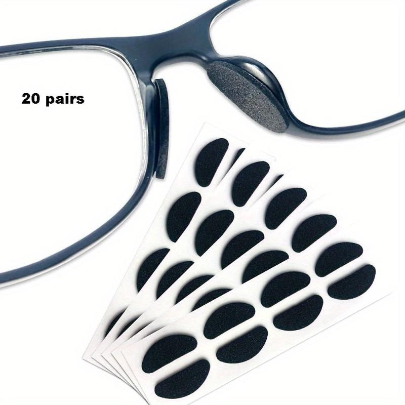 20 Pair Eyeglass Nose Pads Soft Foam Self Adhesive Anti Slip Glasses Nose Pads