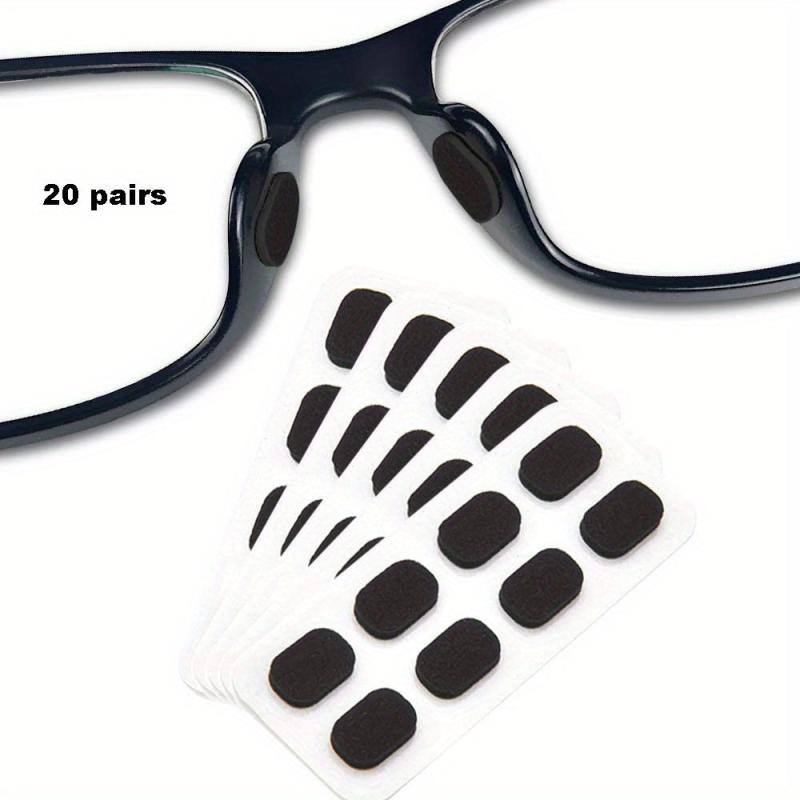 20 Pair Eyeglass Nose Pads Soft Foam Self Adhesive Anti Slip Glasses Nose Pads