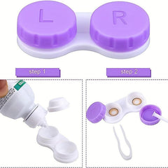 4pcs Travel-friendly Lens Cases for Protection