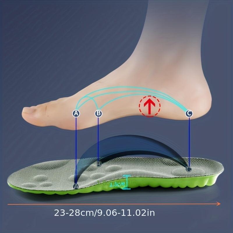 Thickened Shock Absorbing Sports Insole Breathable Support