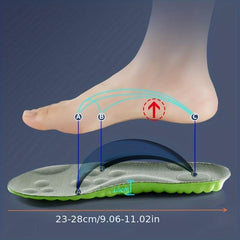 Thickened Shock Absorbing Sports Insole Breathable Support