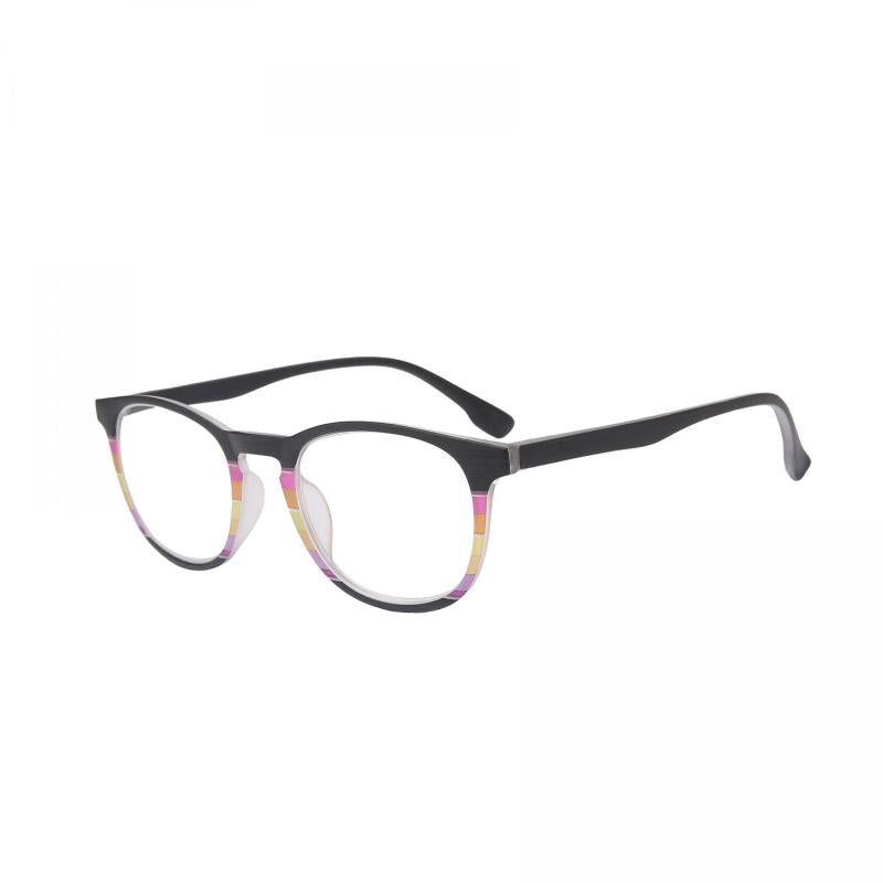 Wood Grain Oval Reading Glasses for Men & Women 1.00-3.50