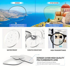 Retro Light Blocking Reading Glasses UV Filter Computer Eyeglasses Round Shape