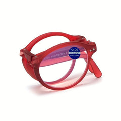 Folding Anti Light Reading Glasses Long-term Vision Glasses