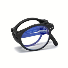 Folding Anti Light Reading Glasses Long-term Vision Glasses