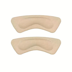 2pcs Thickened Heel Stickers Anti Slip Shoe Back Pads Women's Half Size Pad