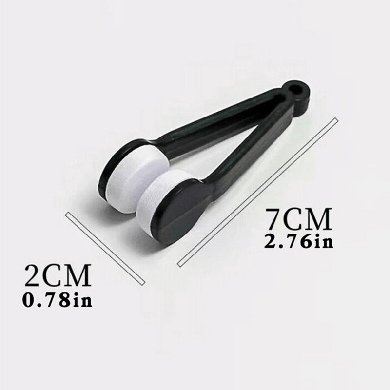 5pcs Glasses Cleaning Brush Reusable Spectacles Cleaner Brush Plastic Tool