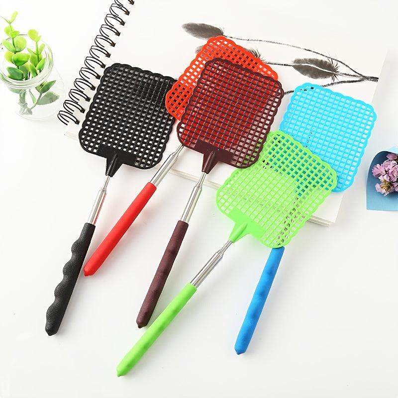 Creative Retractable Plastic Fly Swatter Summer Mosquito Swatter