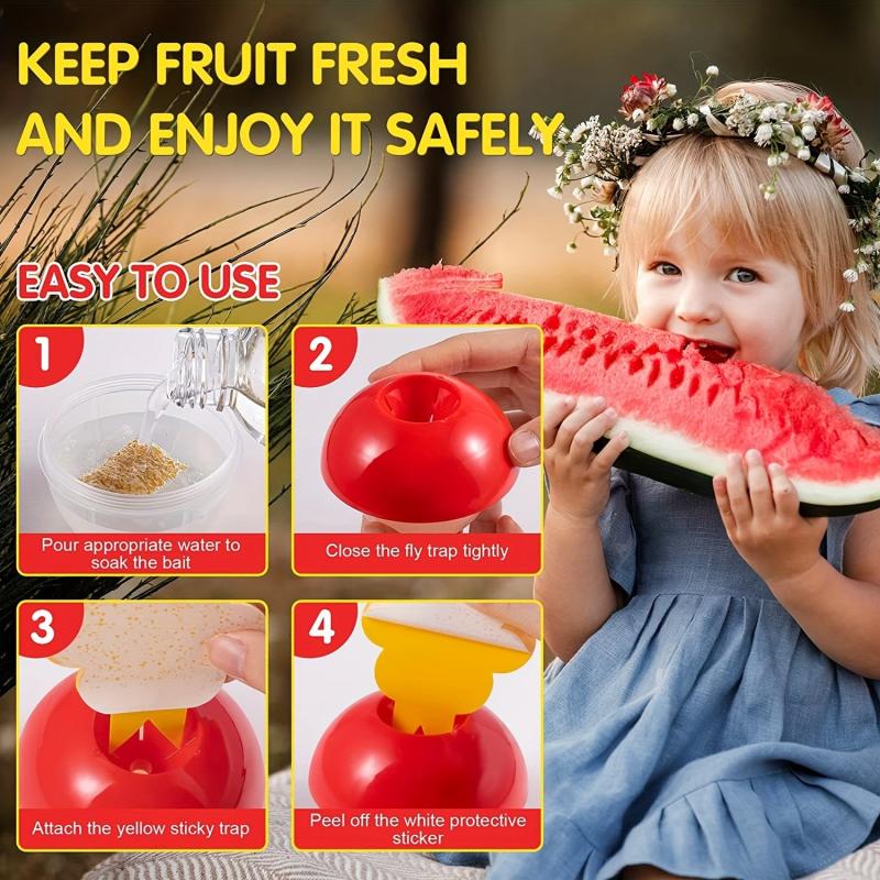 Fruit Fly Trap Fruit Fly Killer Non Toxic Gnat Killer Fly Catcher Pest Control