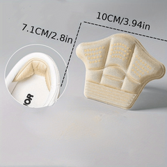 Heel Sticker Anti drop Foot Sports Insole Half Size Pad For Big Shoes