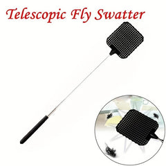 Creative Retractable Fly Swatter Long Handle Plastic Fly Swatter