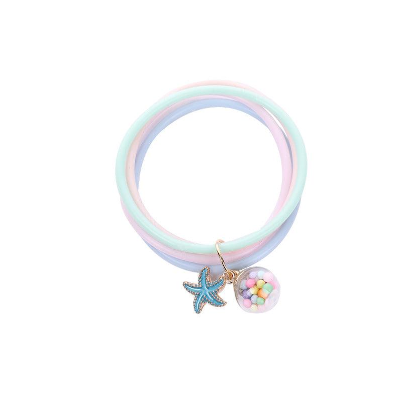 Silicone Mosquito Repellent Bracelet Cartoon Pendant for Outdoor Travel