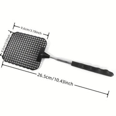Telescopic Mini Fly Swatter Folding Rod Plastic Repellent